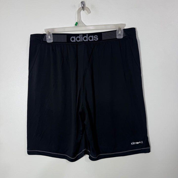 ADIDAS SPORT SHORT WITH SODE ZIP POCKETS BLACK COLOUR
