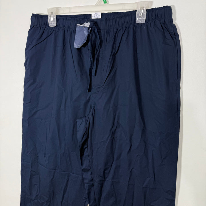 LANDS END COTTON LOUNGEWEAR TROUSER BRAND NEW BLUE COLOUR