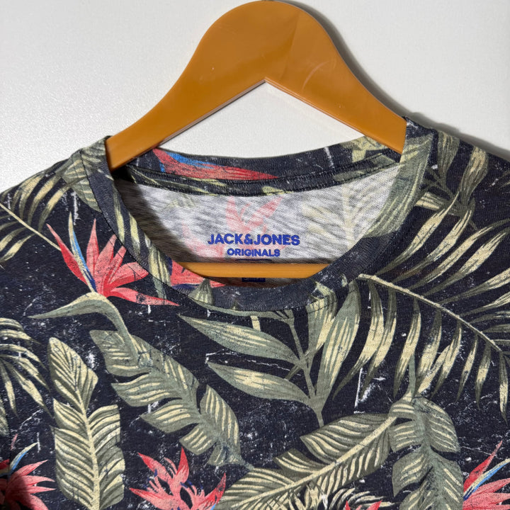 JACK & JONES PRINTED COTTON TSHIRT