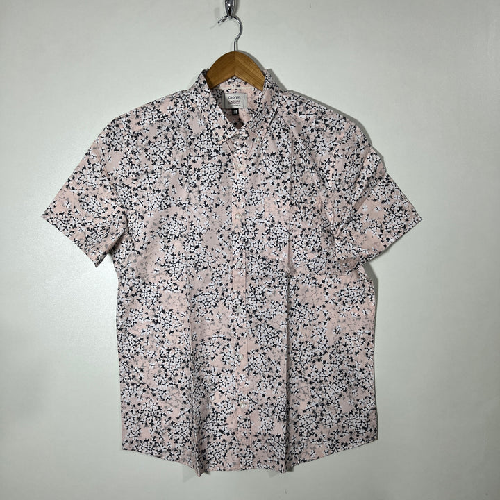 GEORGE BUTTON DOWN HALF SLEEVES SHIRT