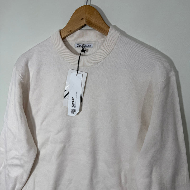 ZARA COTTON SWEATER BRAND NEW