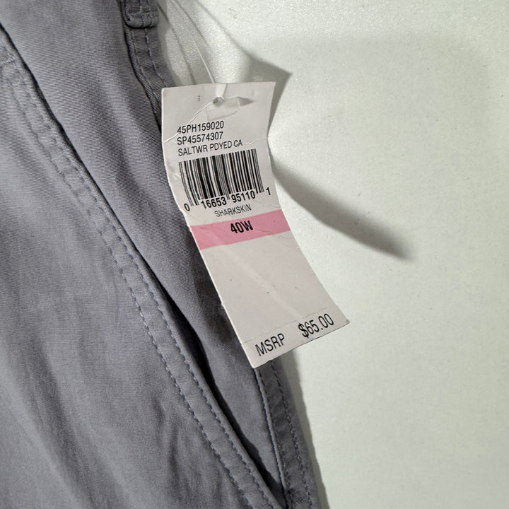 IZOD SALTWATER CARGO COTTON SHORT BRAND NEW WITH STRETCH