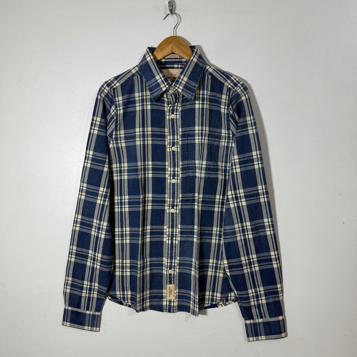 ABERCROMBIE & FITCH MUSCLE FIT CASUAL COTTON SHIRT BRAND NEW