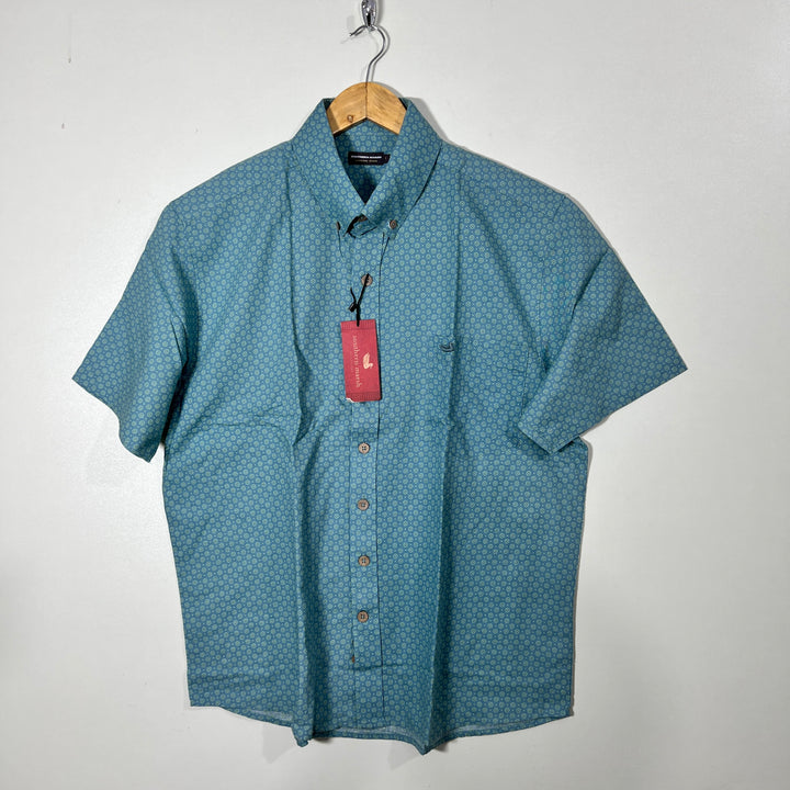 SOUTHERN MARSH BUTTON DOWN HALF SLEEVES LINNEN CITTON SHIRT BRAND NEW