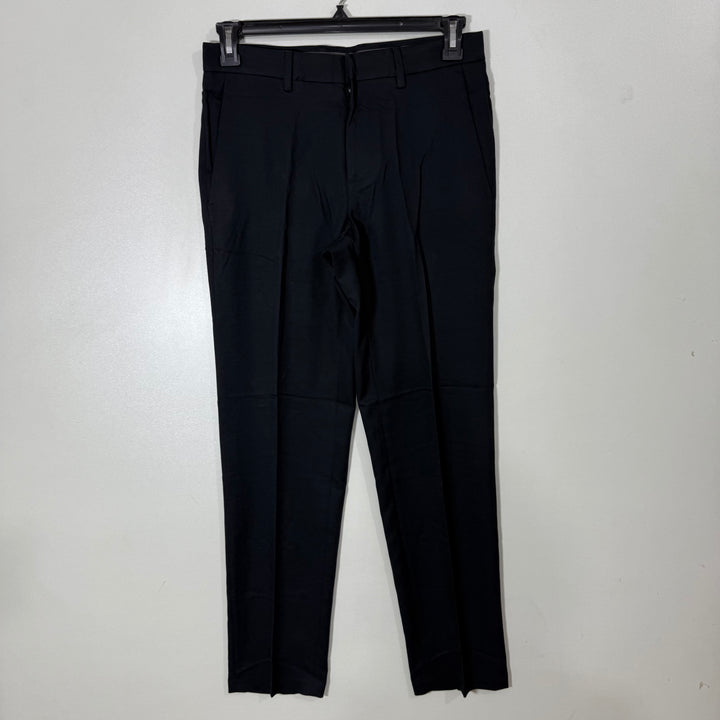 HAGGAR THE ACTIVE SERIES SLIM FIT PERFORMANCE DRESS PANT WITH STRETCH DARK GREY COLOUR