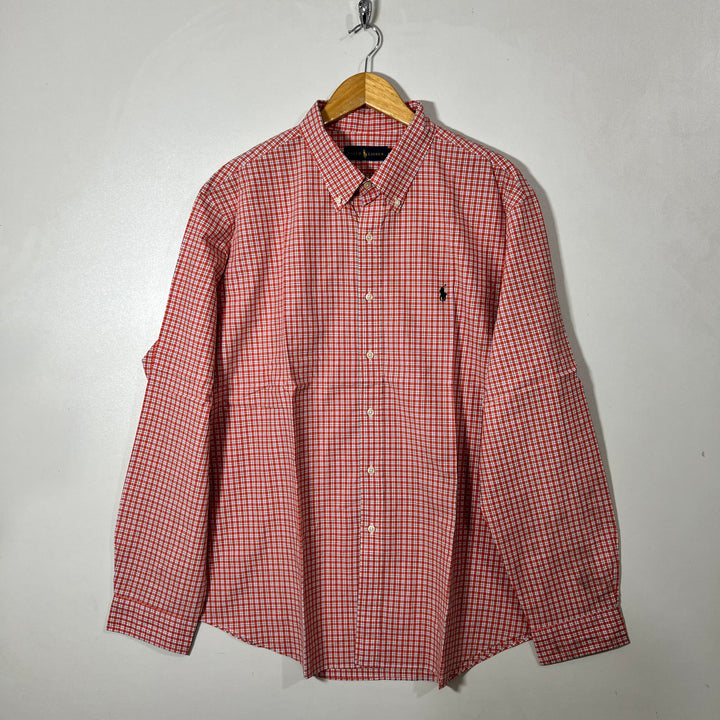 RALPH LAUREN POLO BUTTON DOWN CASUAL COTTON SHIRT