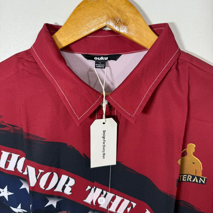 OUKU HALF SLEEVES HAWAI SHIRT BRAND NEW