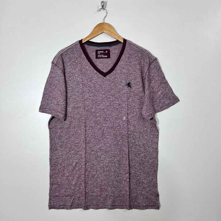EXPRESS V NECK COTTON TSHIRT