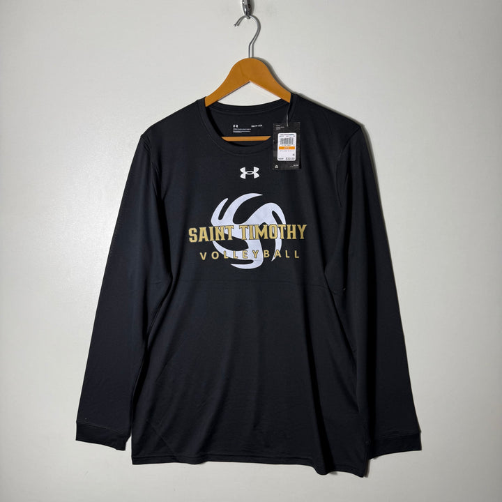 UNDER ARMOUR LONG SLEEVES SPORT TSHIRT BRAND NEW BLACK COLIUR