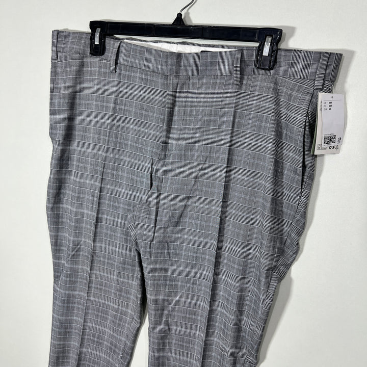 H&M SKINNY FIT CHECKERED DRESS PANT BRAND NEW