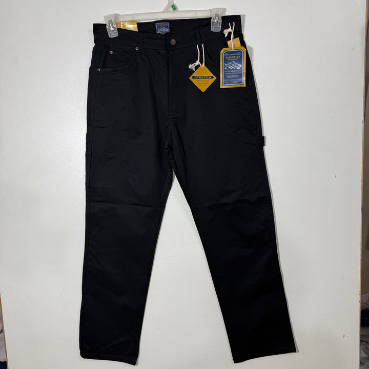 BASS CREEK STRAIGHT FIT CASUAL PANT BRAND NEW BLACK COLOUR