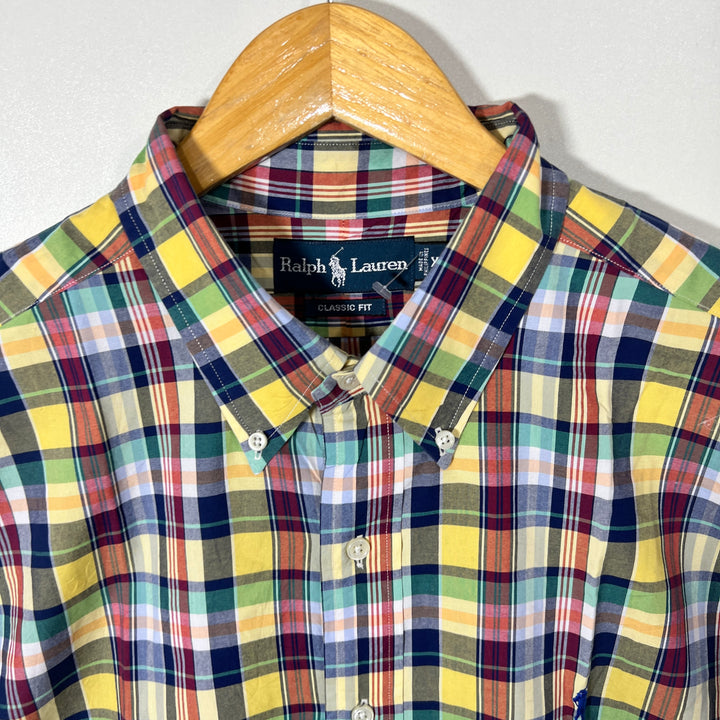 RALPH LAUREN POLO BUTTON DOWN CASUAL COTTON SHIRT