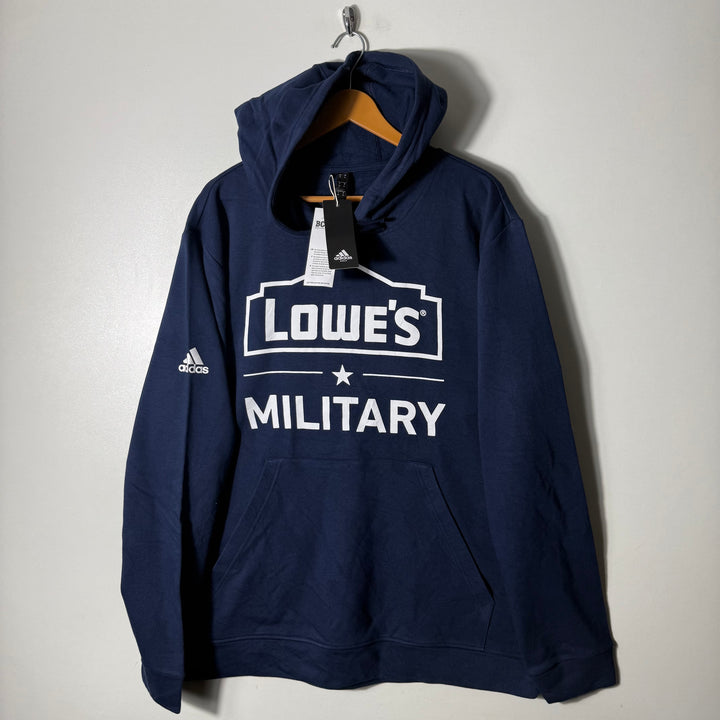ADIDAS SWEAT HOODIE BRAND NEW INNER FLEECE BLUE COLOUR