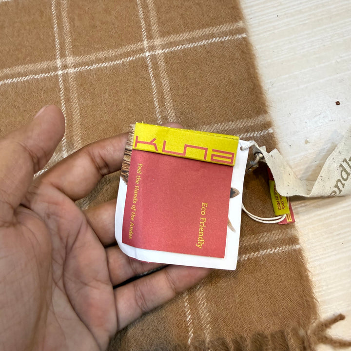 ALPACA WOOL SCARF BRAND NEW MADE IN PERU