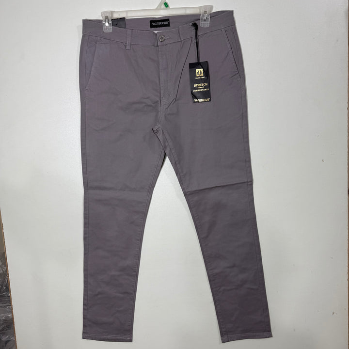VICTORIOUS SLIM FIT COTTON CHINO PANT BRAND NEW WITH STRETCH