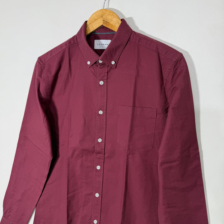 TOPMAN BUTTONS DOWN COTTON CASUALSHIRT