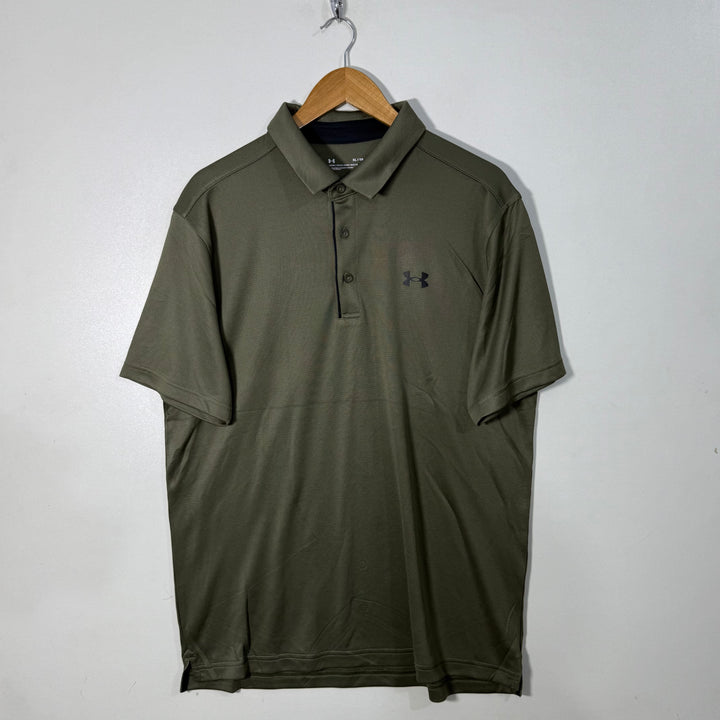 UNDER ARMOUR SPORT POLO TSHIRT  GREEN COLOUR