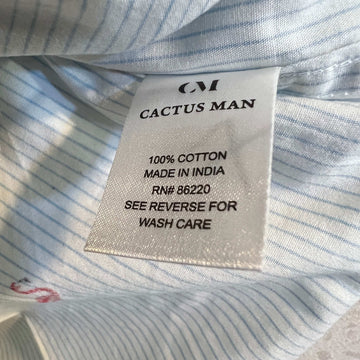 CACTUS MAN HALF SLEEVES COTTON SHIRT BRAND NEW - JS BROTHERS 