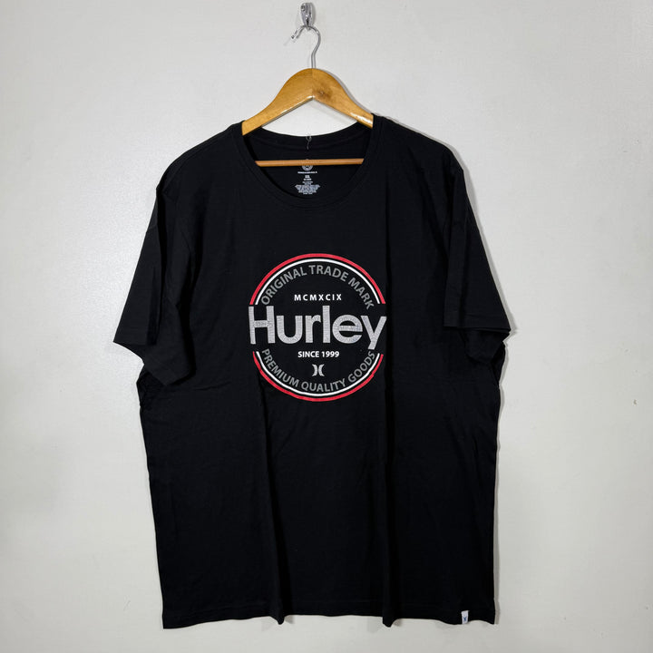 HURLEY COTTON TSHIRT BLACK COLOUR