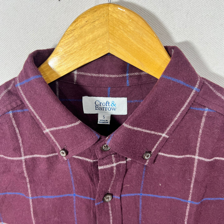 CROFT & BARROW BUTTON DOWN FLANNEL SHIRT BRAND NEW