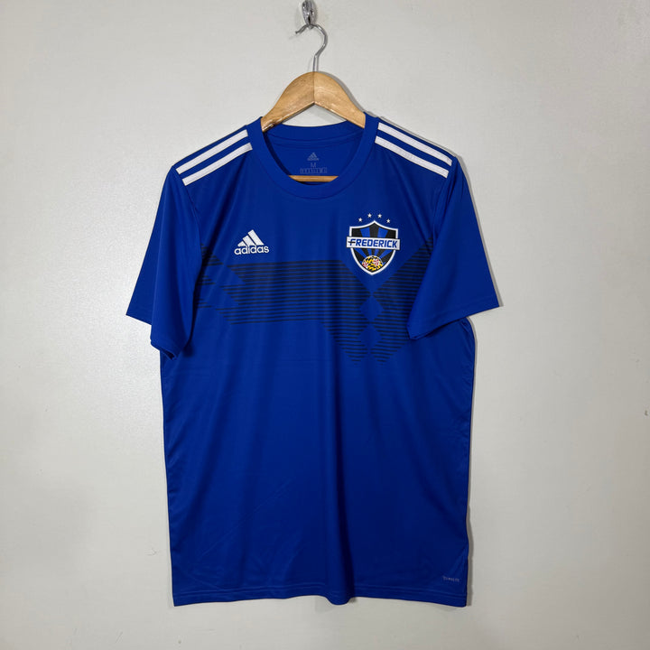 ADIDAS CLIMALITE FOOTBALL SPORT TSHIRT