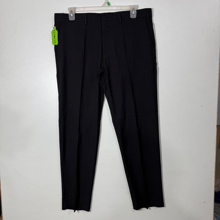 HAGGAR STRAIGHT FIT PREMIUM STRETCH DRESS PANT BRAND NEW BLACK COLOUR