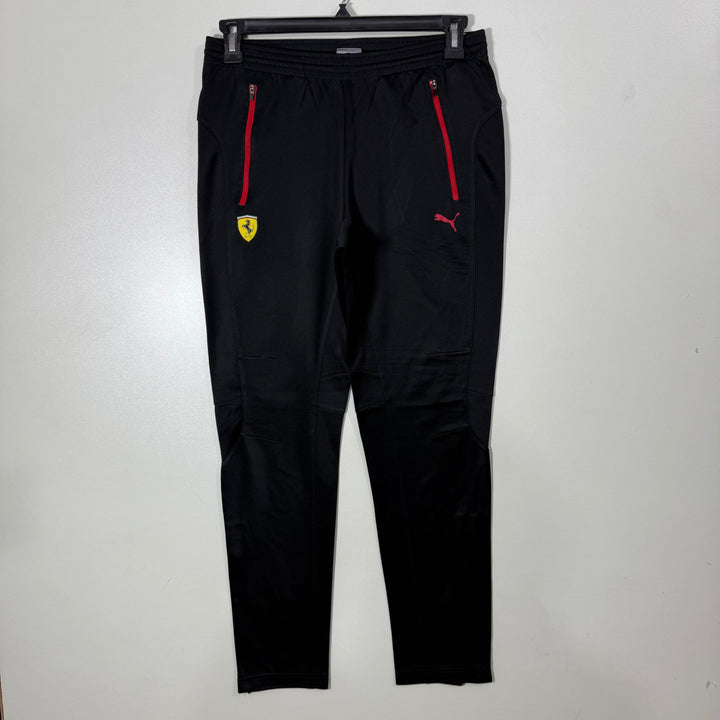 PUMA SPORT TROUSER INNER FLEECE WITH SIDE ZIP POCKET BLACK COLOUR