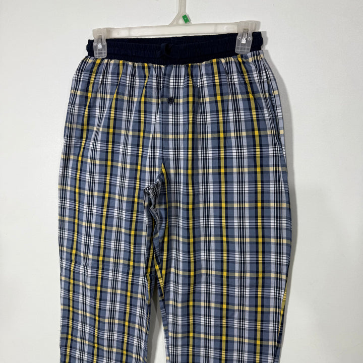 SLEEP THERAPY COTTON CHECKERED LOUNGEWEAR TROUSER
