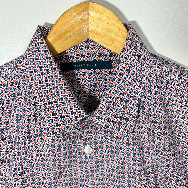 PERRY ELLIS HALF SLEEVES SHIRT