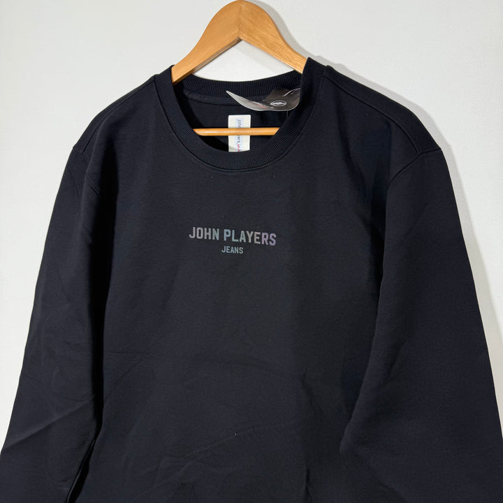 JOHN PLAYERS JEANS SWEATSHIRT BRAND NEW BLACK COLOUR