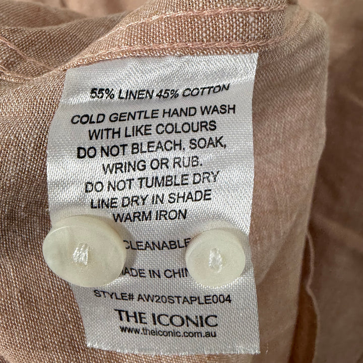 STAPLE SUPERIOR LINEN COTTON SHIRT BRAND NEW