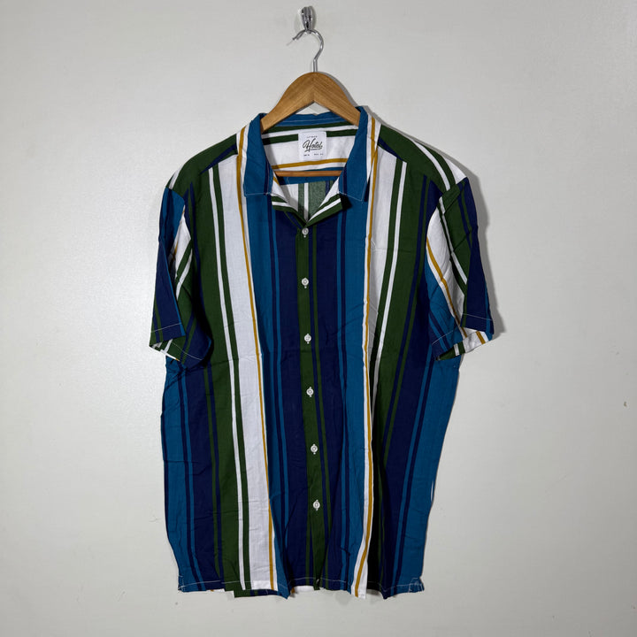 LFTMAN CUBAN COLLAR HALF SLEEVES HAWAI SHIRT
