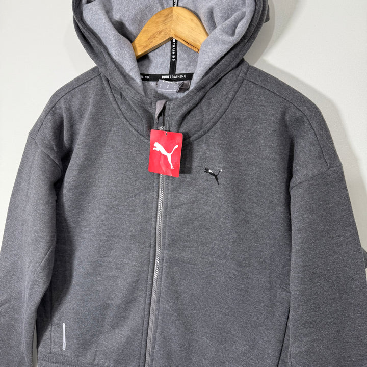 PUMA WOMEN SWEAT JACKET BRAND NEW INNER FLEECE WITH HOOD