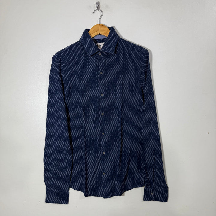 JOSEPH ABBOUD PRINTED  TSHIRT FABRIC SHIRT