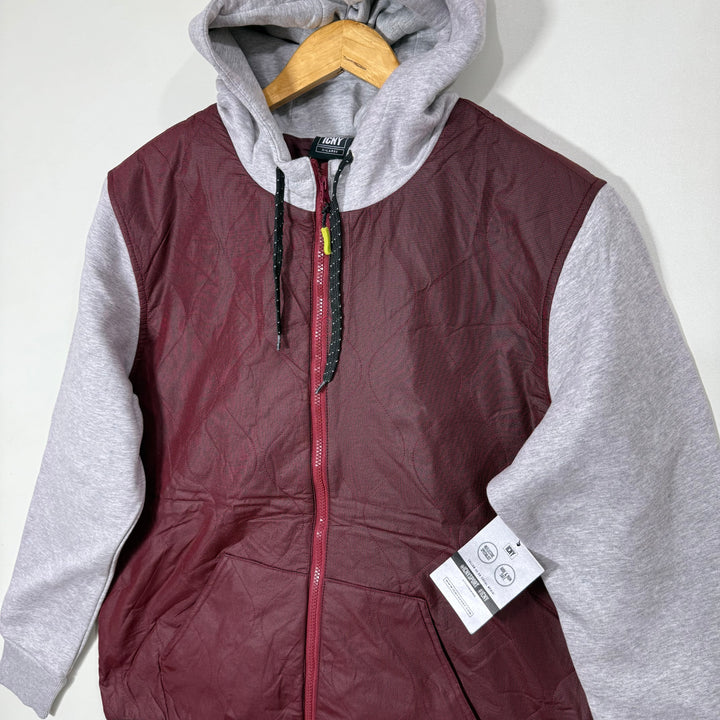 ICNY SPORT REFLECTIVE SPECIALIST RIDE & RUN SAFE PUFFER JACKET BRAND NEW WITH HOOD