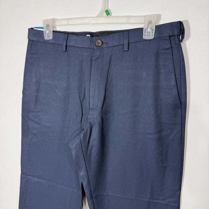 HAGGAR COOL 18 PERFORMANCE CLASSIC FIT NO IRON COMFORT WAIST DRESS PANT BRAND NEW