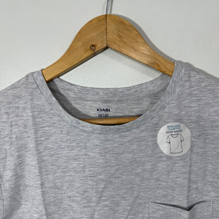 KIABI COTTON TSHIRT BRAND NEW GREY COLOUR