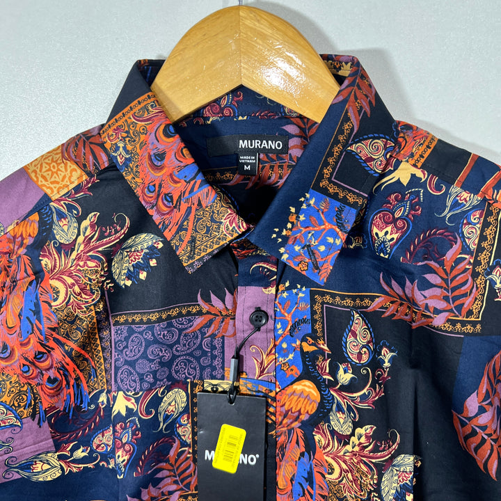 MURANO PRINTED COTTON SHIRT BRAND NEW