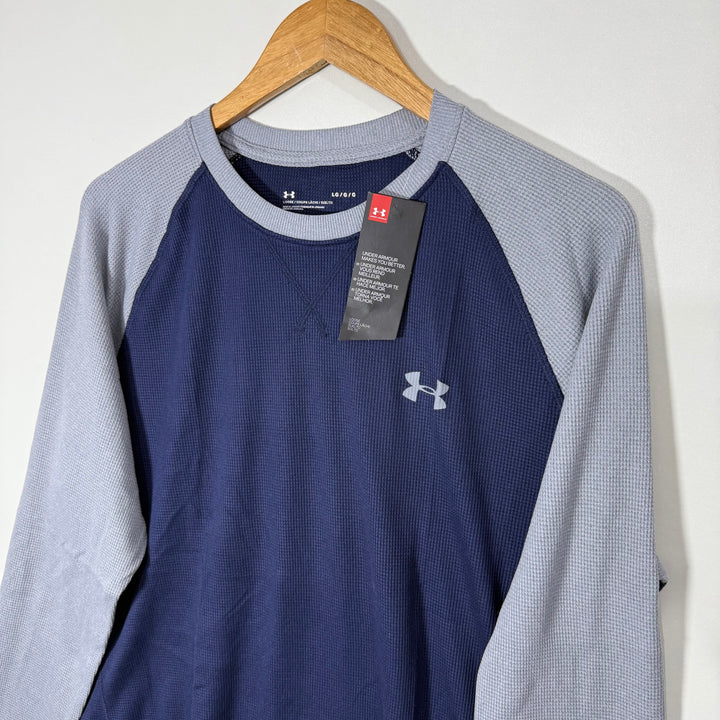 UNDER ARMOUR KNITWEAR LONG SLEEVES COTTON TSHIRT BRAND NEW