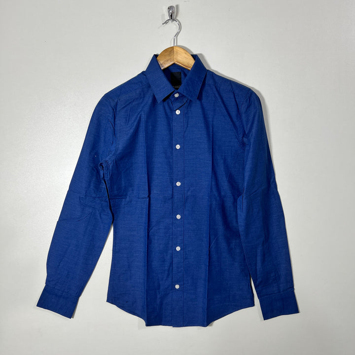 H&M SLIM FIT EASY CARE SEMI FIRMAL SHIRT