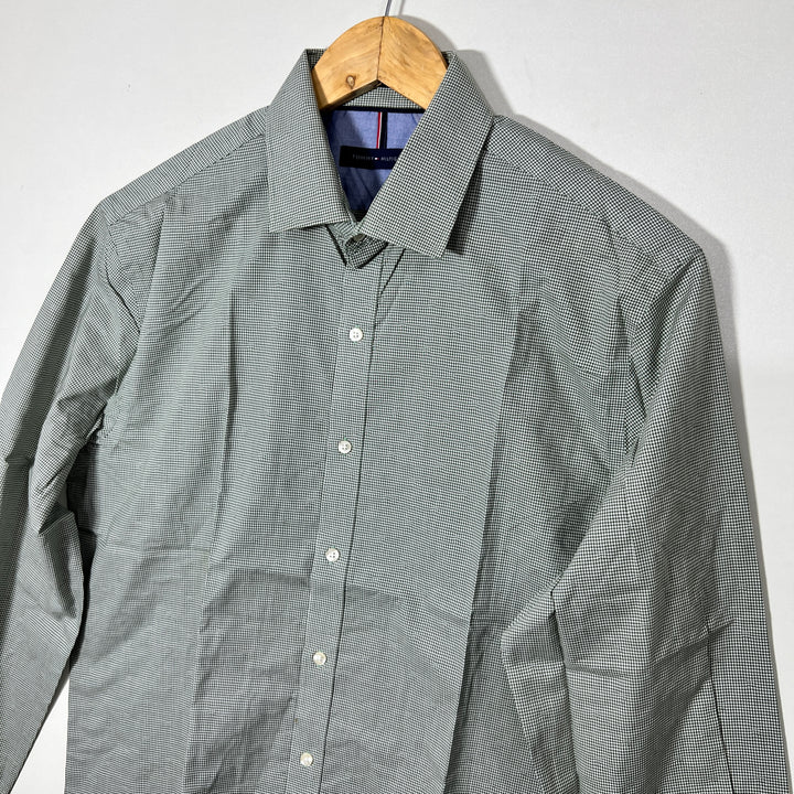 TOMMY HILFIGER SLIM FIT NON IRON SEMI FORMAL SHIRT