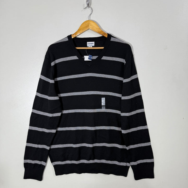 OLD NAVY V NECK COTTON SWEATER BRAND NEW