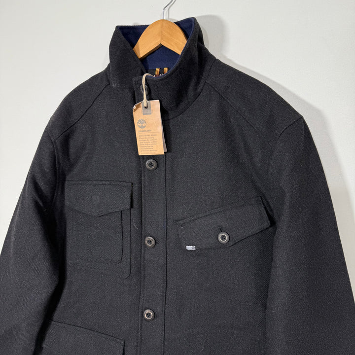 TIMBERLAND FOUR POCKETS WOOL JACKET BRAND NEW GREY COLOUR BRAND NEW