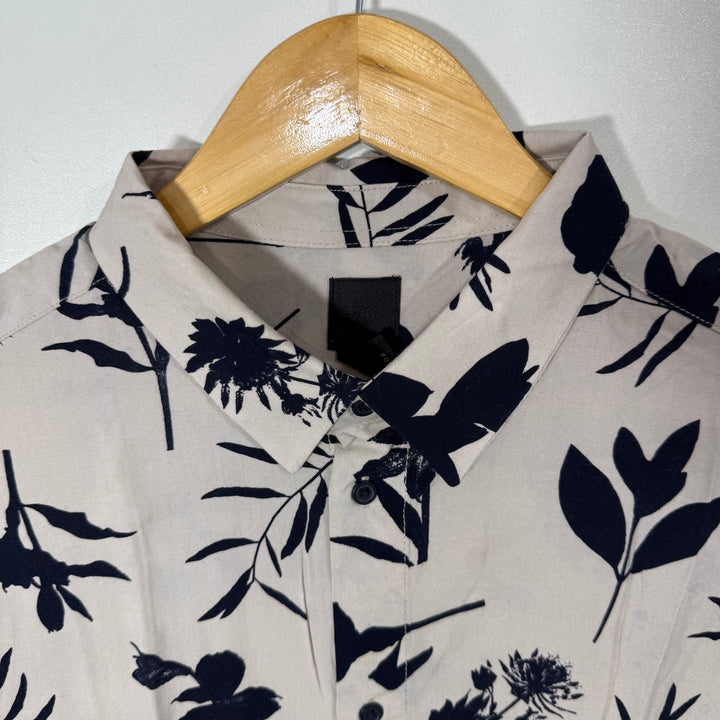 H&M LONG SLEEVES PRINTED  HAWAI SHIRT
