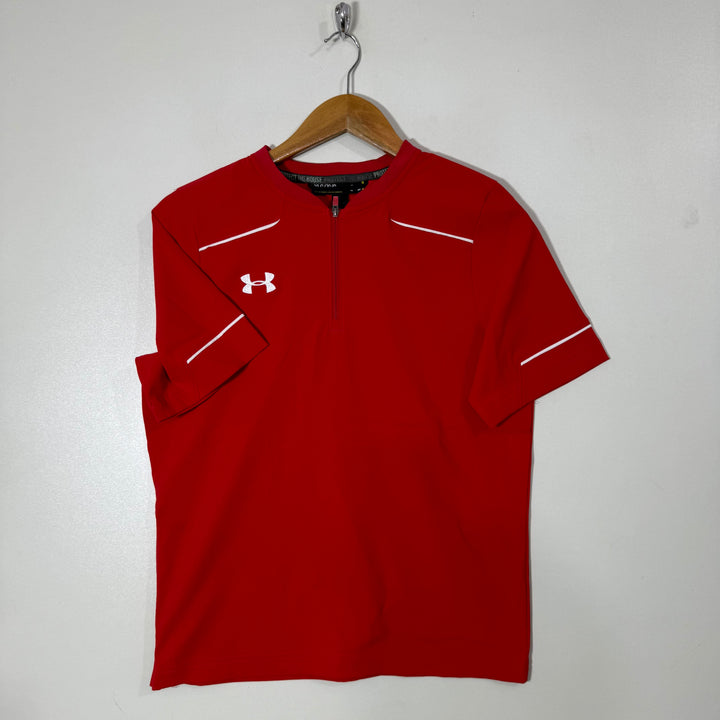 UNDER ARMOUR HLAF ZIP SPORT TSHIRT