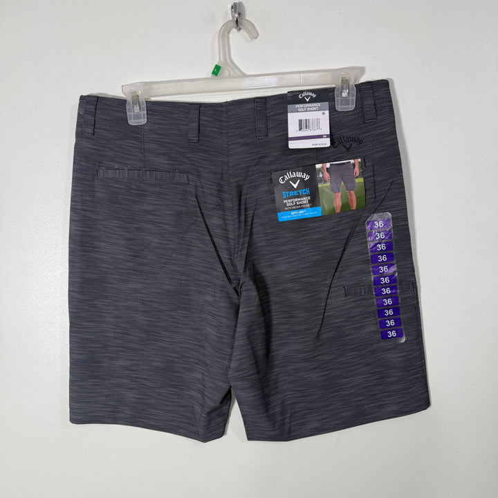 CALLAWAY PERFORMANCE GOLF SHORT BRAND NEW WITH STRETCH GREY COLOUR