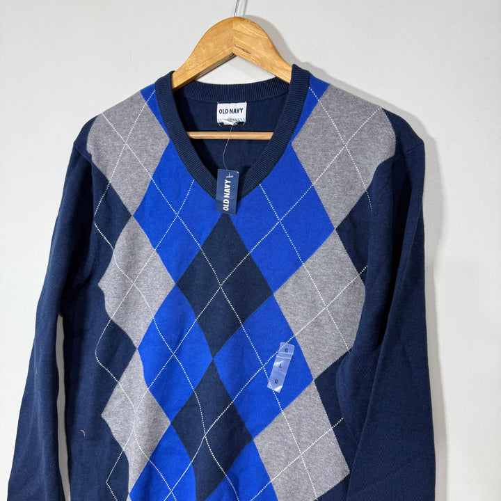 OLD NAVY V NECK COTTON SWEATER BRAND NEW