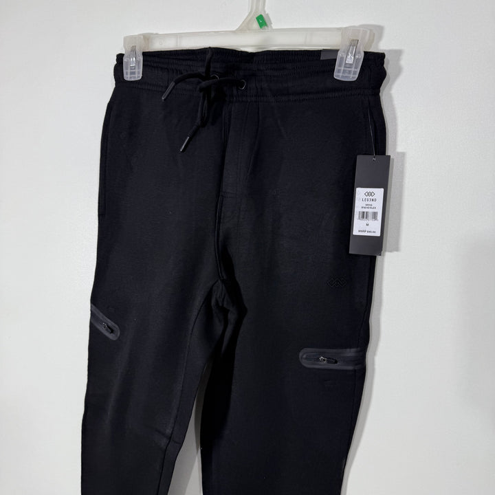 LEGEND TAPERED LEG FLEECE TROUSER BRAND NEW BLACK COLOUR