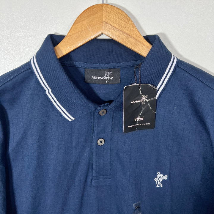 ASHWORTH COTTON POLO TSHIRT BRAND NEW