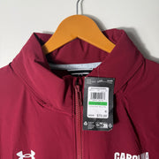 UNDER ARMOUR HYBRID PARACHUTE JACKET WITH STRETCH WITH DETACHABLE HOOD BRAND NEW